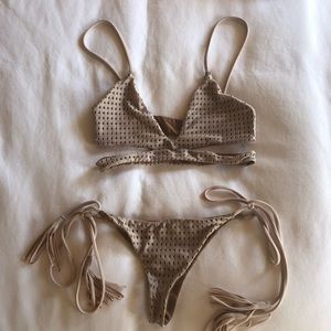 ACACIA SWIMWEAR clay mesh set